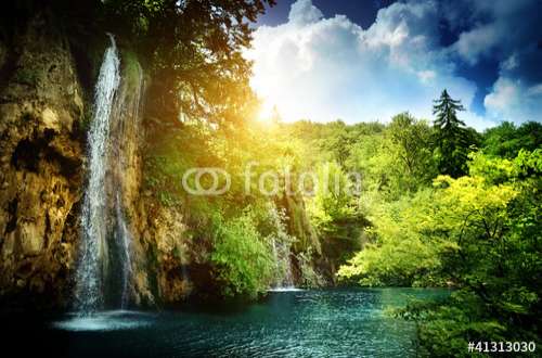 Poster Wasserfall, Motiv: 41313030